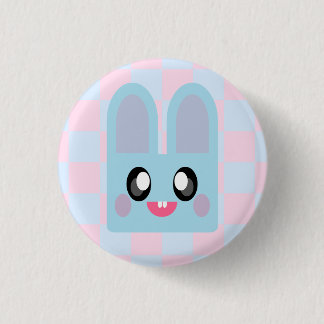 KAWAII BUNNY RABBIT CUDDLY EASTER ANIMAL SWEET BUTTON