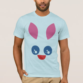 Kawaii Bunny Rabbit Happy Face T-Shirt