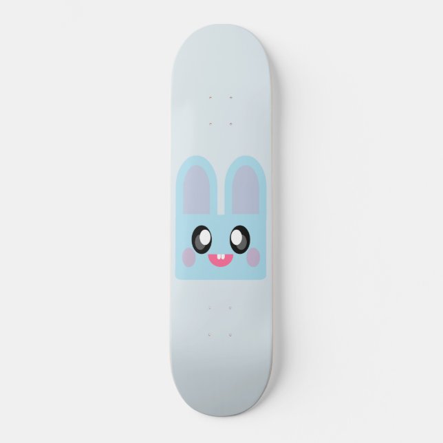 KAWAII BUNNY SWEET RABBIT FRIEND SKATEBOARD DECK (Front)