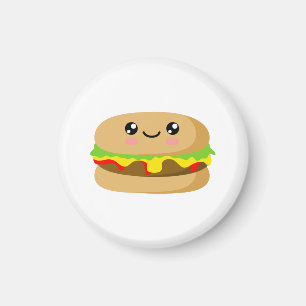 Kawaii Burger Magnet