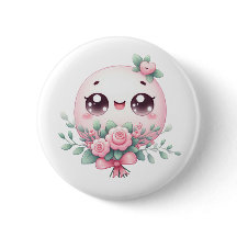 Kawaii Button Badge: Cute & Stylish Accessories