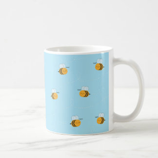 Kawaii Buzzy Bumble Bees Coffee Mug
