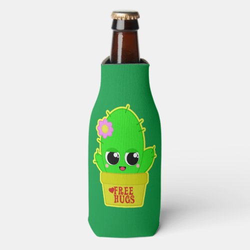 Kawaii Cactus Bottle Cooler