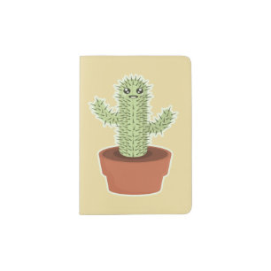 Kawaii Cactus Passport Holder