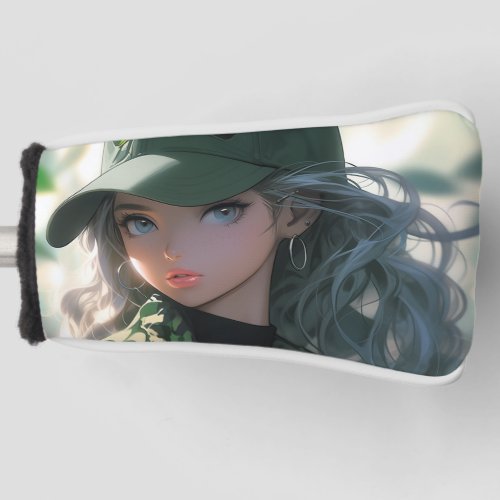 Kawaii Camouflage Military Hunter Drill Anime Girl Golf Head Cover