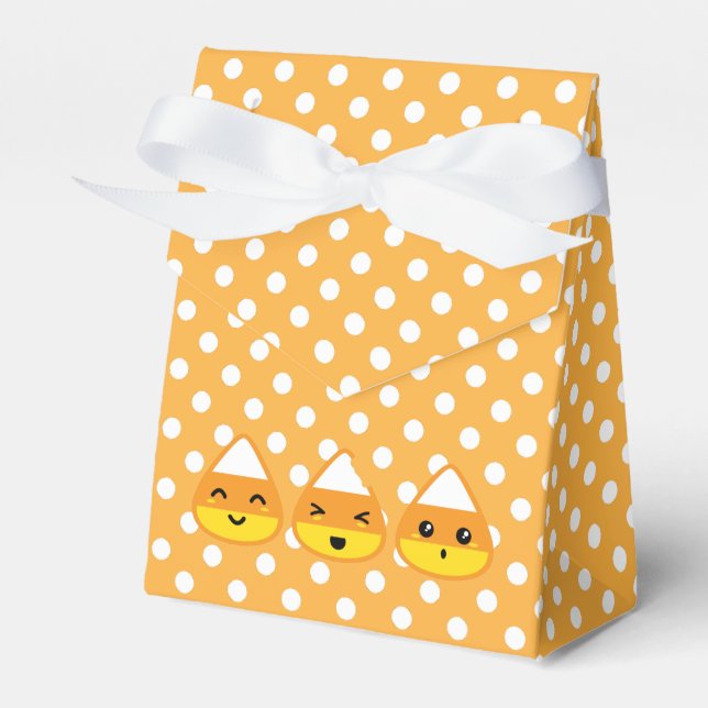Kawaii Candy Corn Gift Box (Front Side)