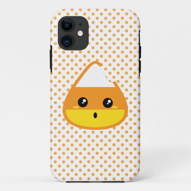 Kawaii Candy Corn iPhone Case (Back)
