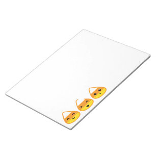 Kawaii Candy Corn Notepad