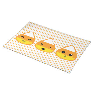 Kawaii Candy Corn Placemat