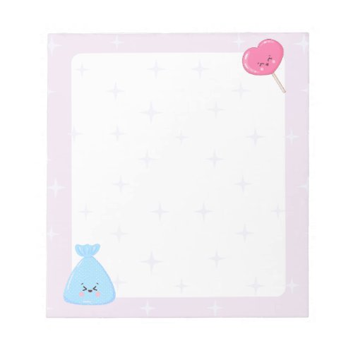 Kawaii Candy  Lollipop Notepad