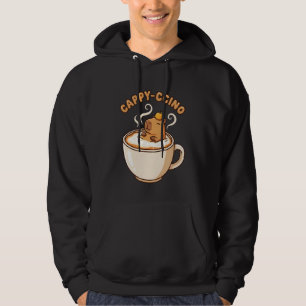 Kawaii Capybara Cappuccino Tee Cappy-ccino Coffee 