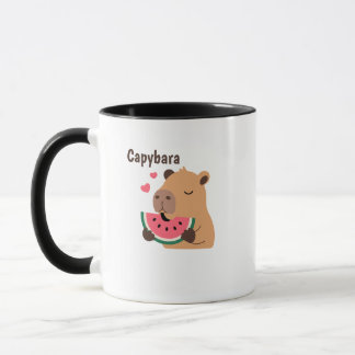 Kawaii Capybara Coffee Cup, Funny Animal Gift, Aes Mug