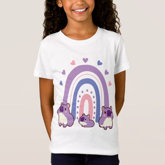 Kawaii Capybara T-Shirt (Front)