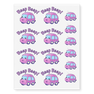 Kawaii Car Temporary Tattoos