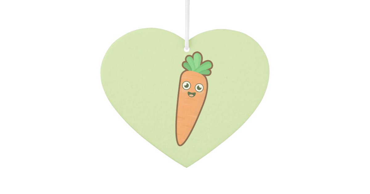 Kawaii Carrot Car Air Freshener Zazzle Com