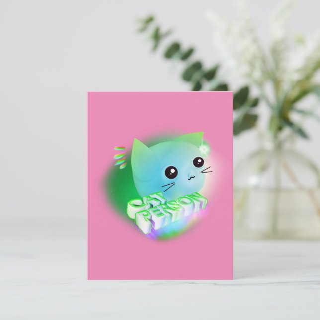 Kawaii Cartoon Kitten (Standing Front)