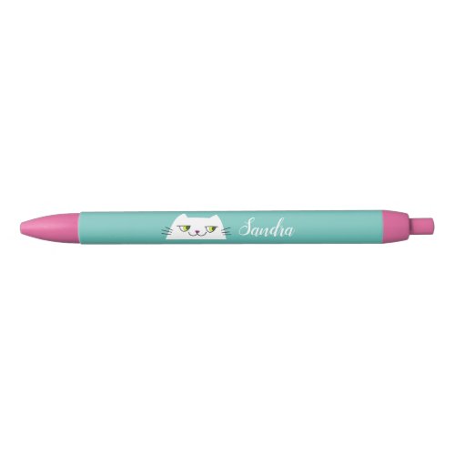 Kawaii Cat Black Ink Pen