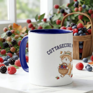 Kawaii Cat Gardener Summer Berry Mug