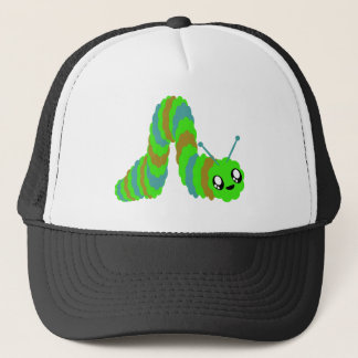KAWAII CATERPILLAR SWEET FUZZY FRIEND TRUCKER HAT