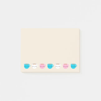 Kawaii Cats Cup of Tea Post-it Notes
