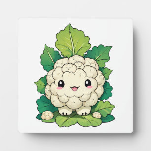 Kawaii Cauliflower Plaque