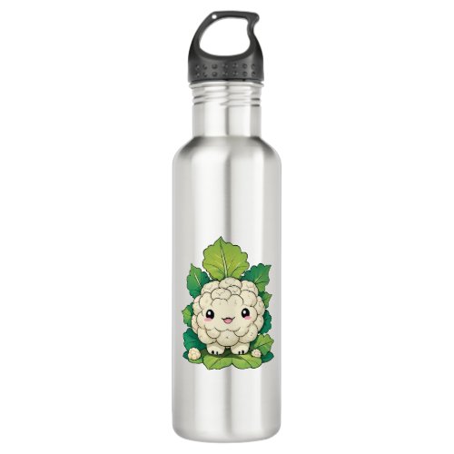 Kawaii Cauliflower Stainless Steel Water Bottle