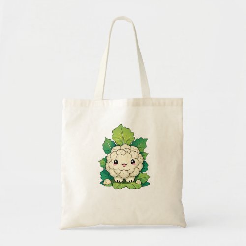 Kawaii Cauliflower Tote Bag