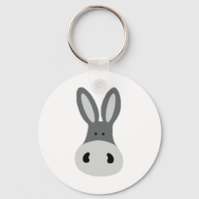 Kawaii Charlie the Donkey Key Chain (Front)