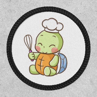 Kawaii Chef Turtle Patch