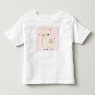 Kawaii Chibi Cute Alpaca Llama tshirt
