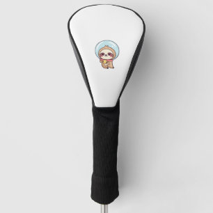 Kawaii Chibi Sloth Astronaut – Cute Space Sloth Ca Golf Head Cover