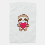 Kawaii Chibi Sloth Hugging Heart � Cute Adorable S Garden Flag