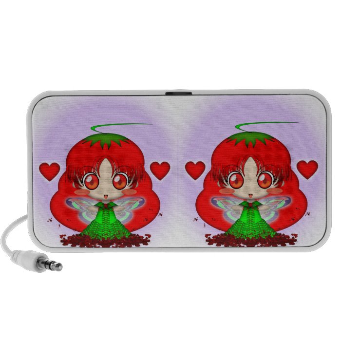 Kawaii Chibi Tomato Fairy iPhone Speaker