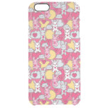 Kawaii Child Pattern with Cute Doodles 2 Clear iPhone 6 Plus Case