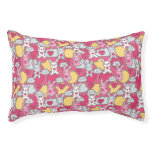Kawaii Child Pattern with Cute Doodles Pet Bed