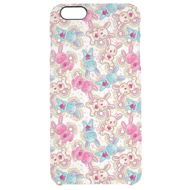 Kawaii Child Pattern with Cute Doodles Uncommon iPhone Case (Back)