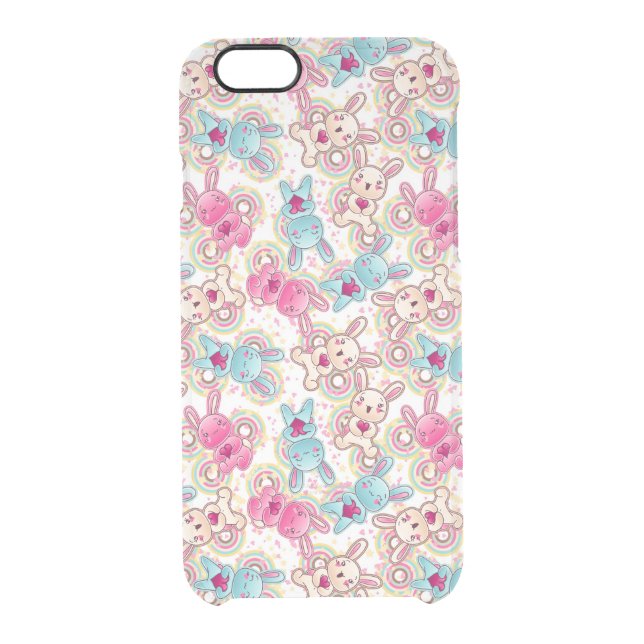 Kawaii Child Pattern with Cute Doodles Uncommon iPhone Case (Back)