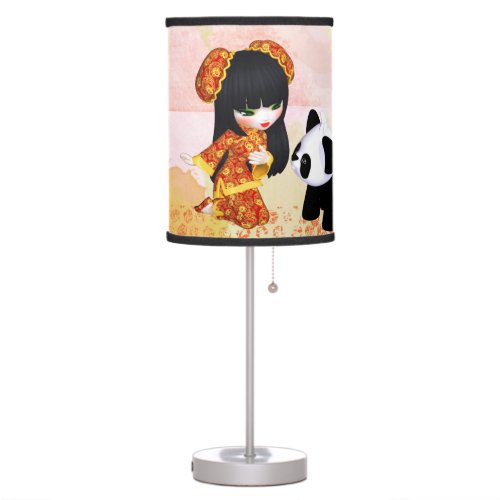 Kawaii China Girl Table Lamp