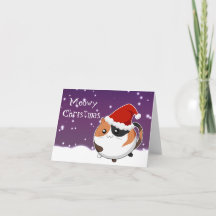 Kawaii christmas calico kitty cat