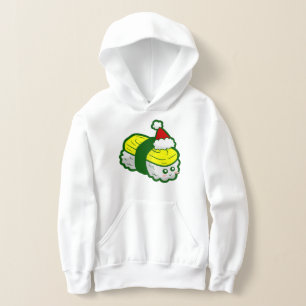 kawaii christmas tamago sushi santa  hoodie