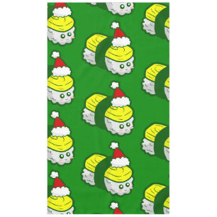 kawaii christmas tamago sushi santa  tablecloth