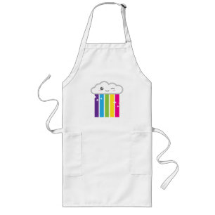 Kawaii Cloud and Rainbow Apron