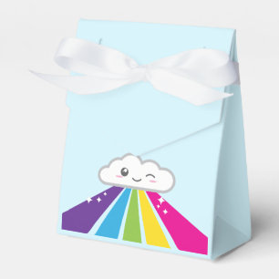 Kawaii Cloud and Rainbow Gift Box