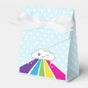 Kawaii Cloud and Rainbow Gift Box