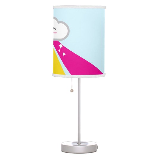 Kawaii Cloud and Rainbow Table Lamps (Right)