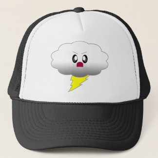 KAWAII CLOUD LIGHTNING THUNDER STORM TRUCKER HAT