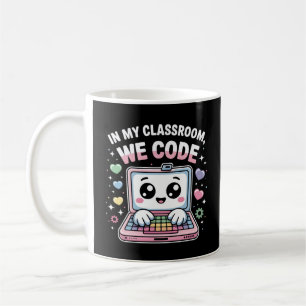 Kawaii Coding Laptop – Cute Computer Science Coffee Mug