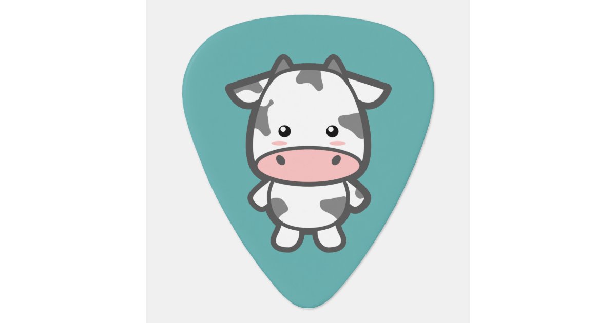 Kawaii Cow Guitar Pick