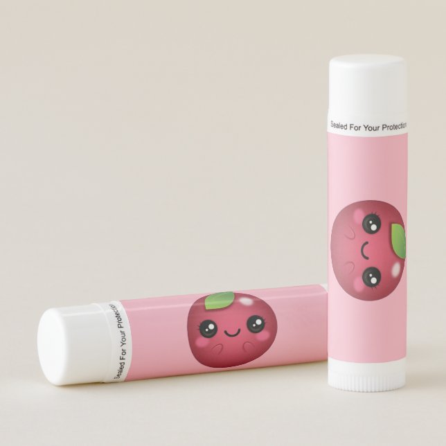 Kawaii Cranberry Lip Balm (Front)