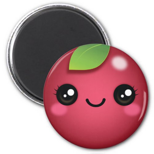 Kawaii Cranberry Magnet